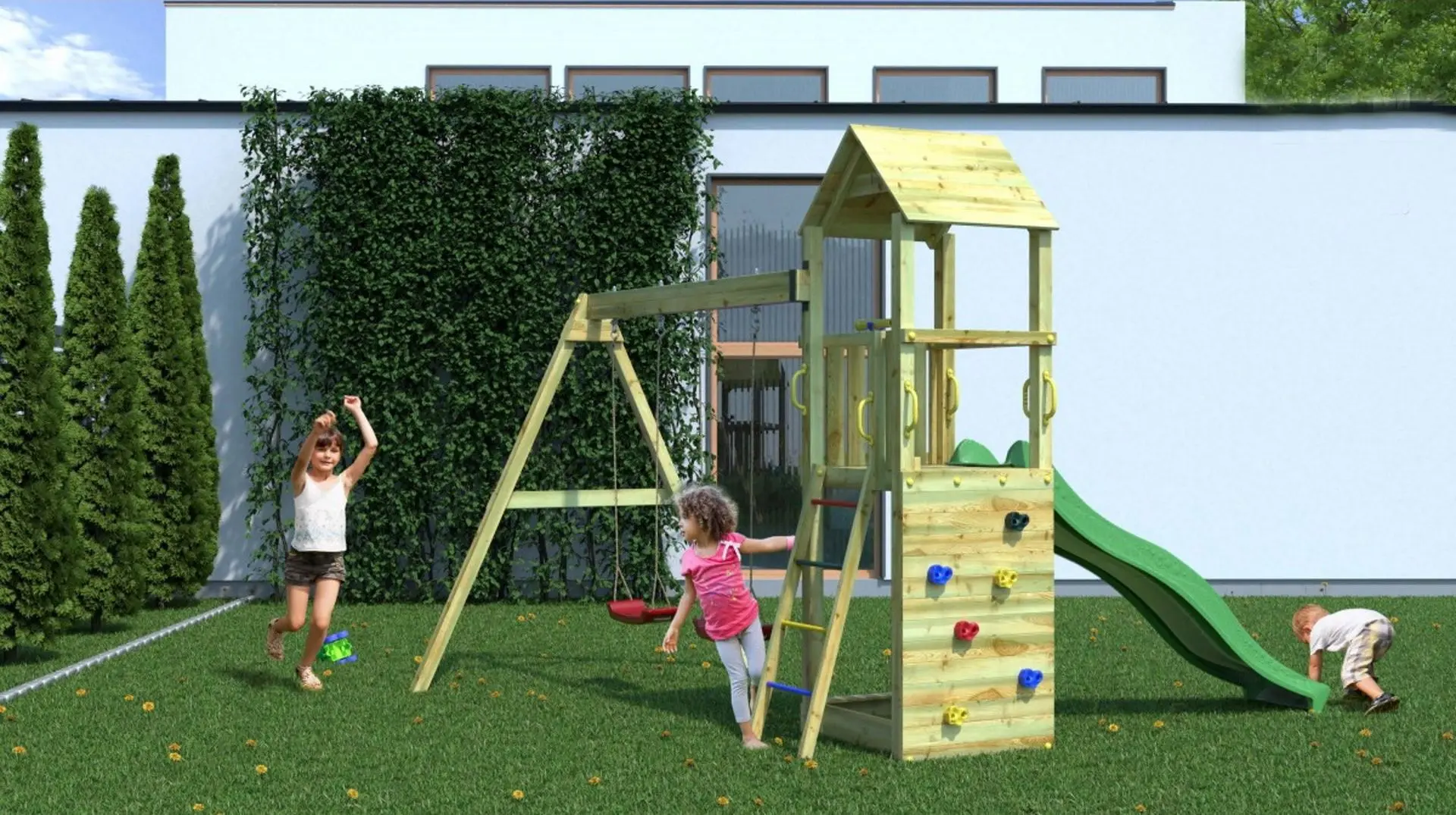 Complex pentru joaca Fungoo Flappi (Wood KDI)