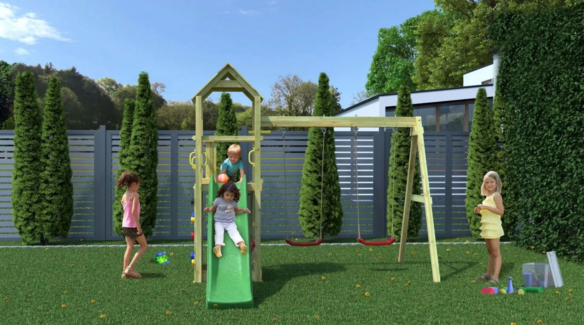 Complex pentru joaca Fungoo Flappi (Wood KDI)