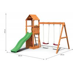 Complex pentru joaca Fungoo Flappi (Wood Teak) Thumb