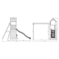 Complex pentru joaca Fungoo Flappi (Wood Teak) Thumb