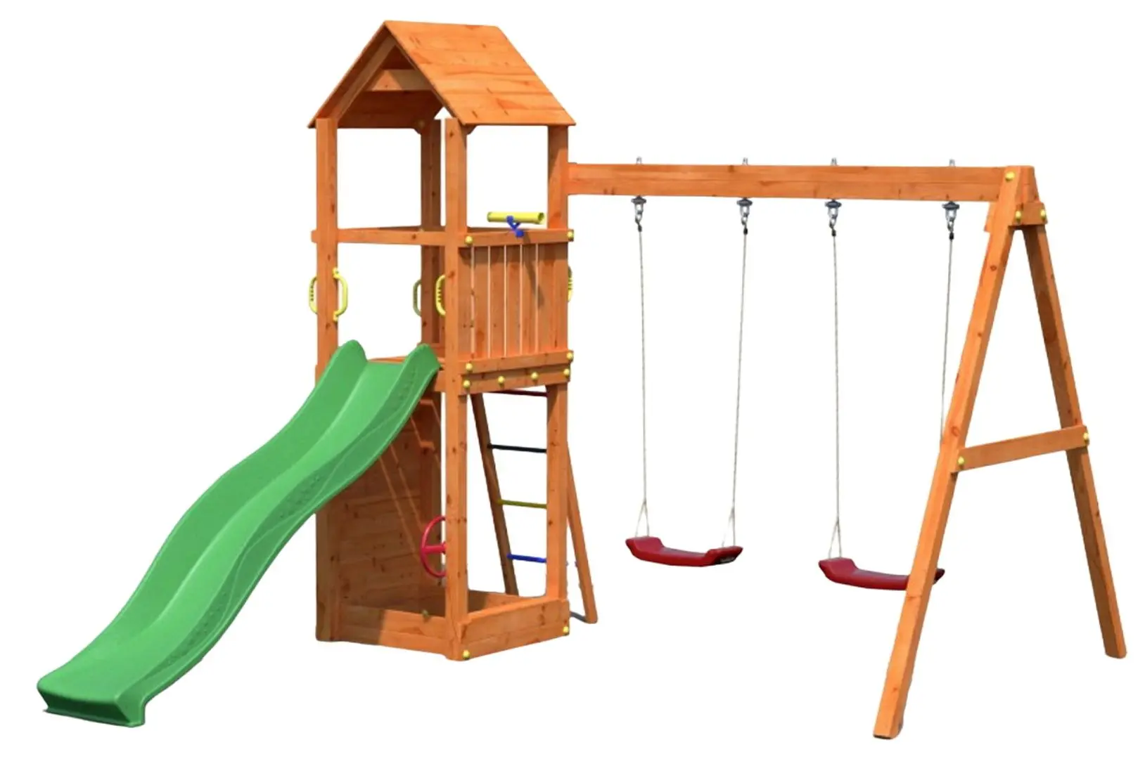 Complex pentru joaca Fungoo Flappi (Wood Teak)