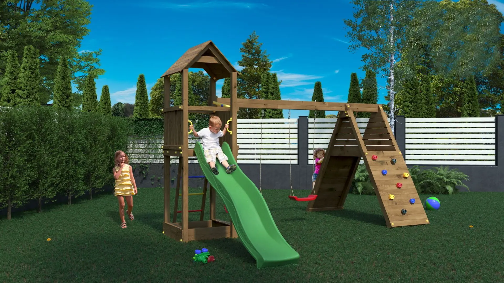 Complex pentru joaca Fungoo Fleppi (Brown)