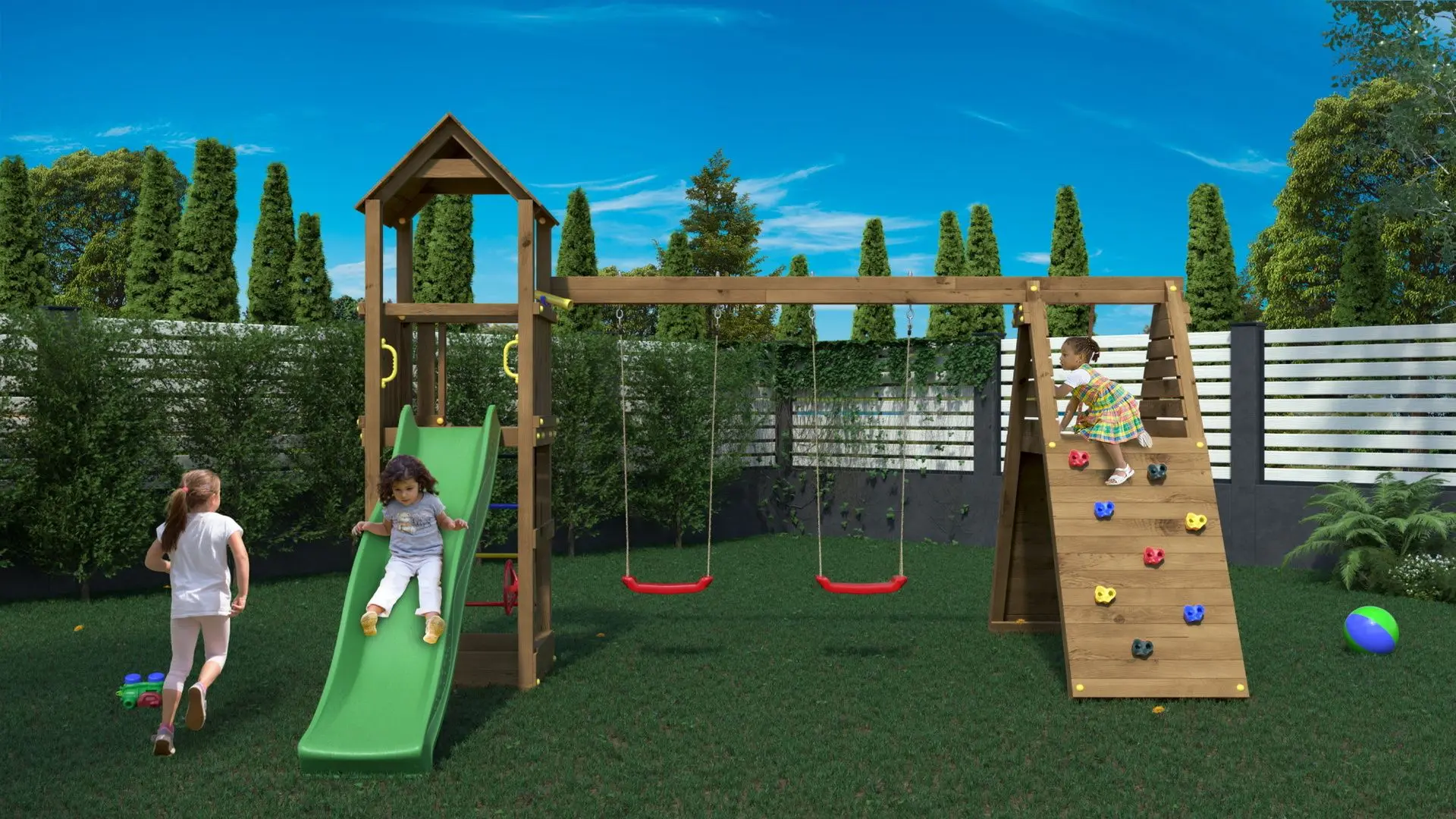 Complex pentru joaca Fungoo Fleppi (Brown)