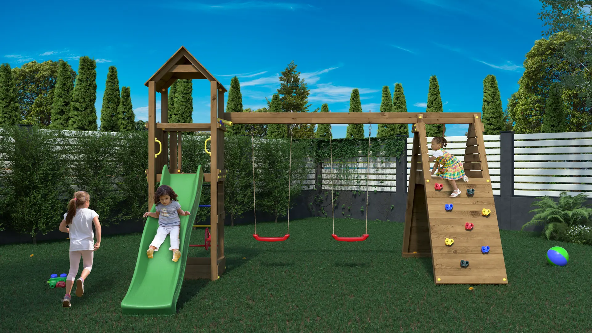 Complex pentru joaca Fungoo Fleppi (Brown)