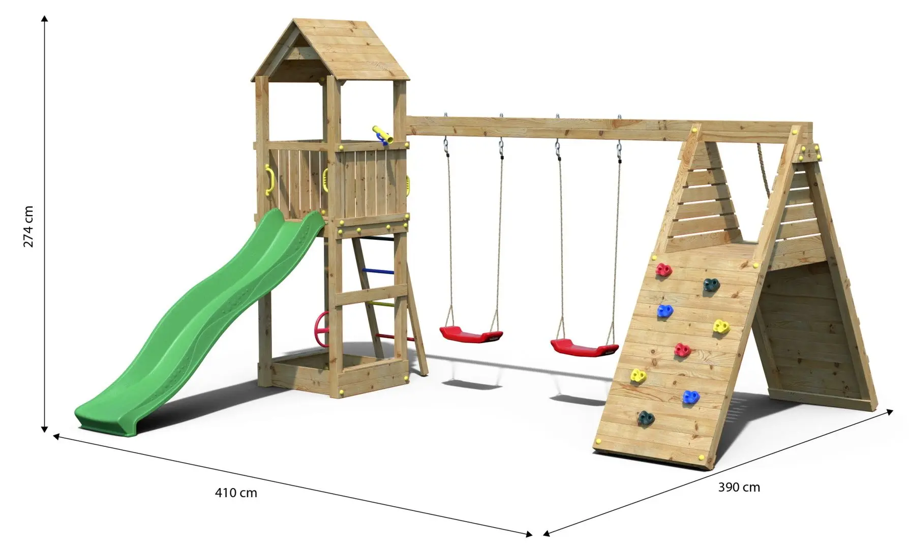 Complex pentru joaca Fungoo Fleppi (Wood KDI)