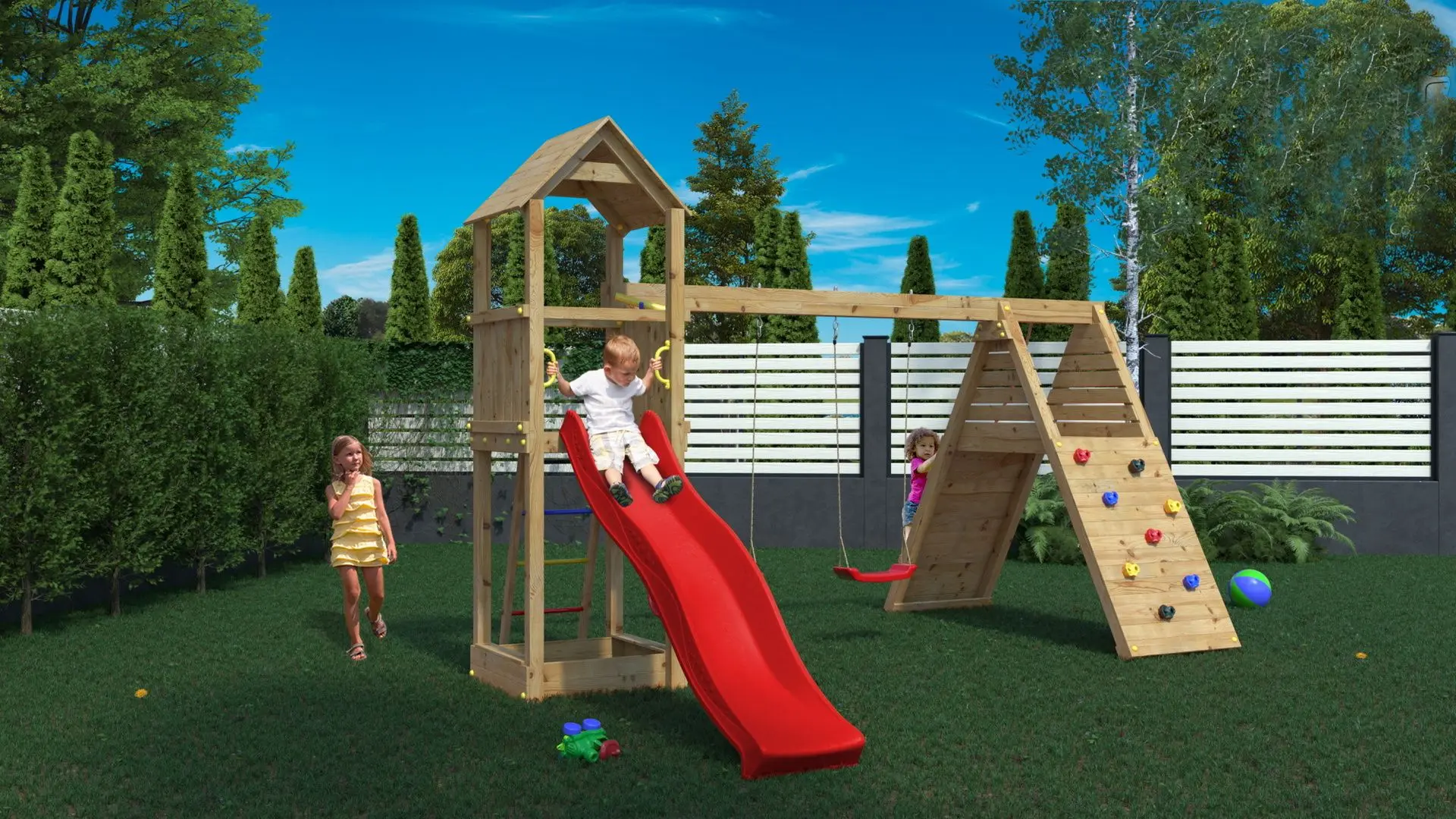 Complex pentru joaca Fungoo Fleppi (Wood KDI)