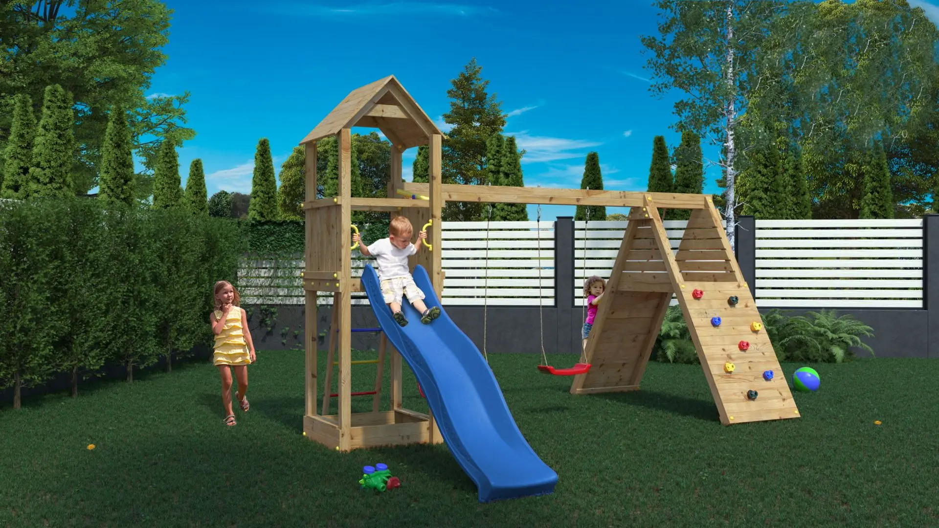 Complex pentru joaca Fungoo Fleppi (Wood KDI)