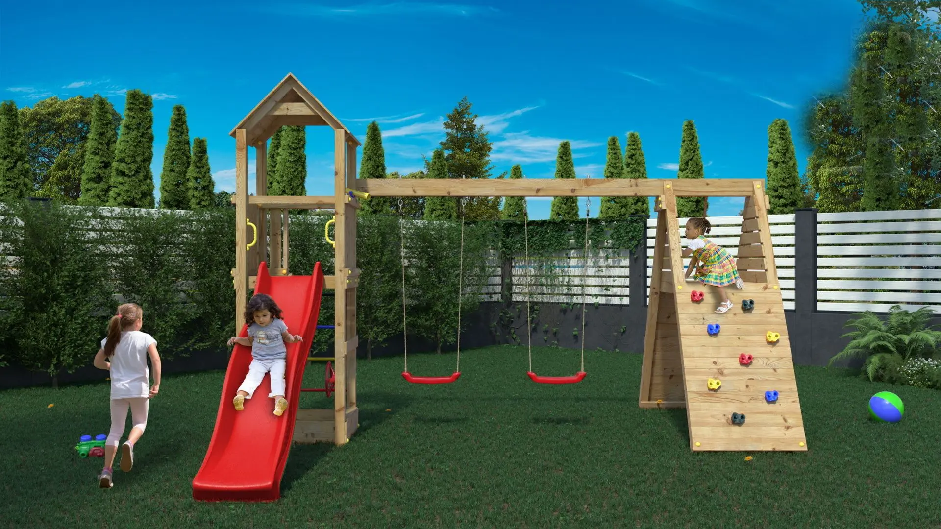 Complex pentru joaca Fungoo Fleppi (Wood KDI)