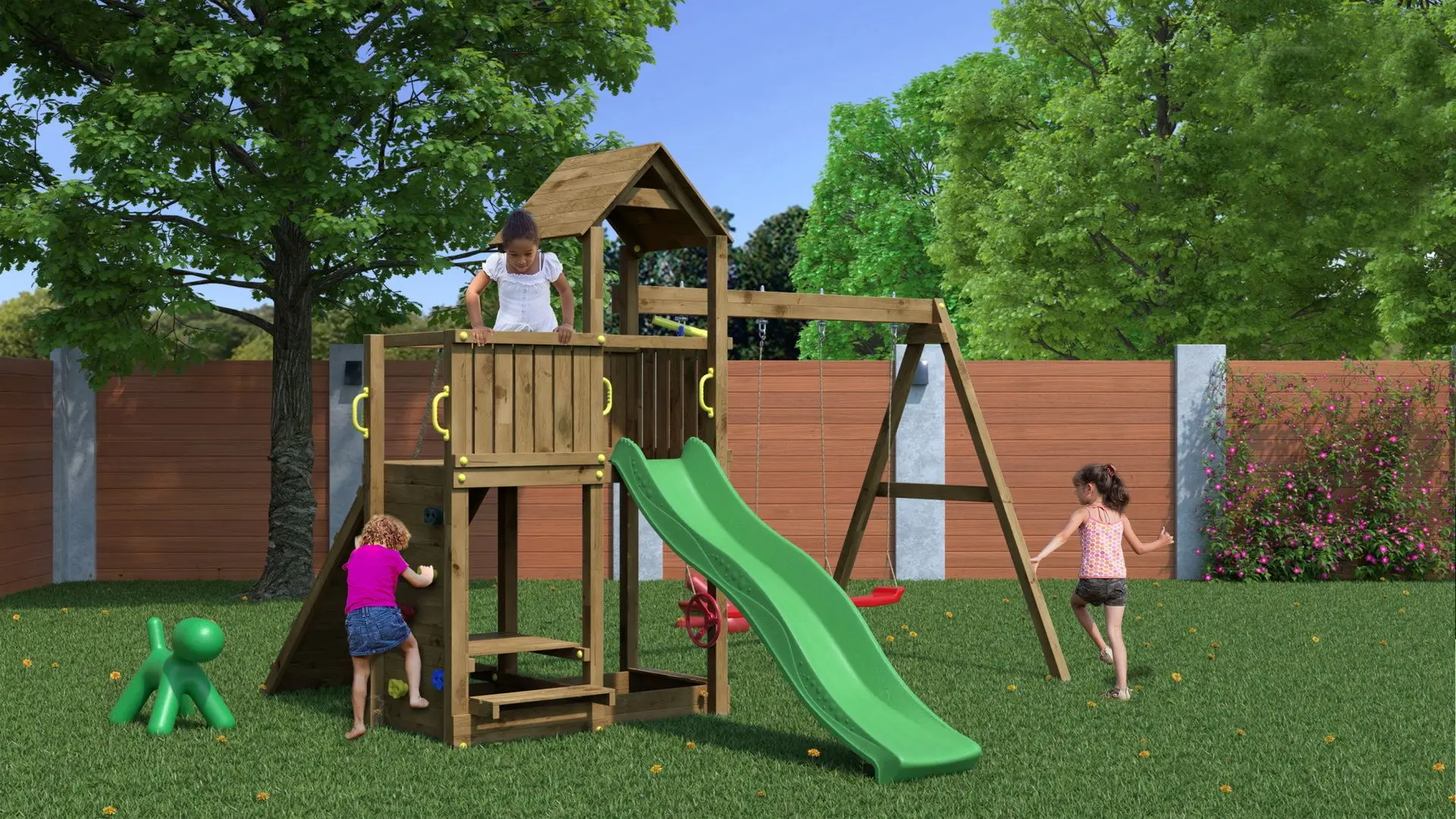 Complex pentru joaca Fungoo Floppi (Brown)