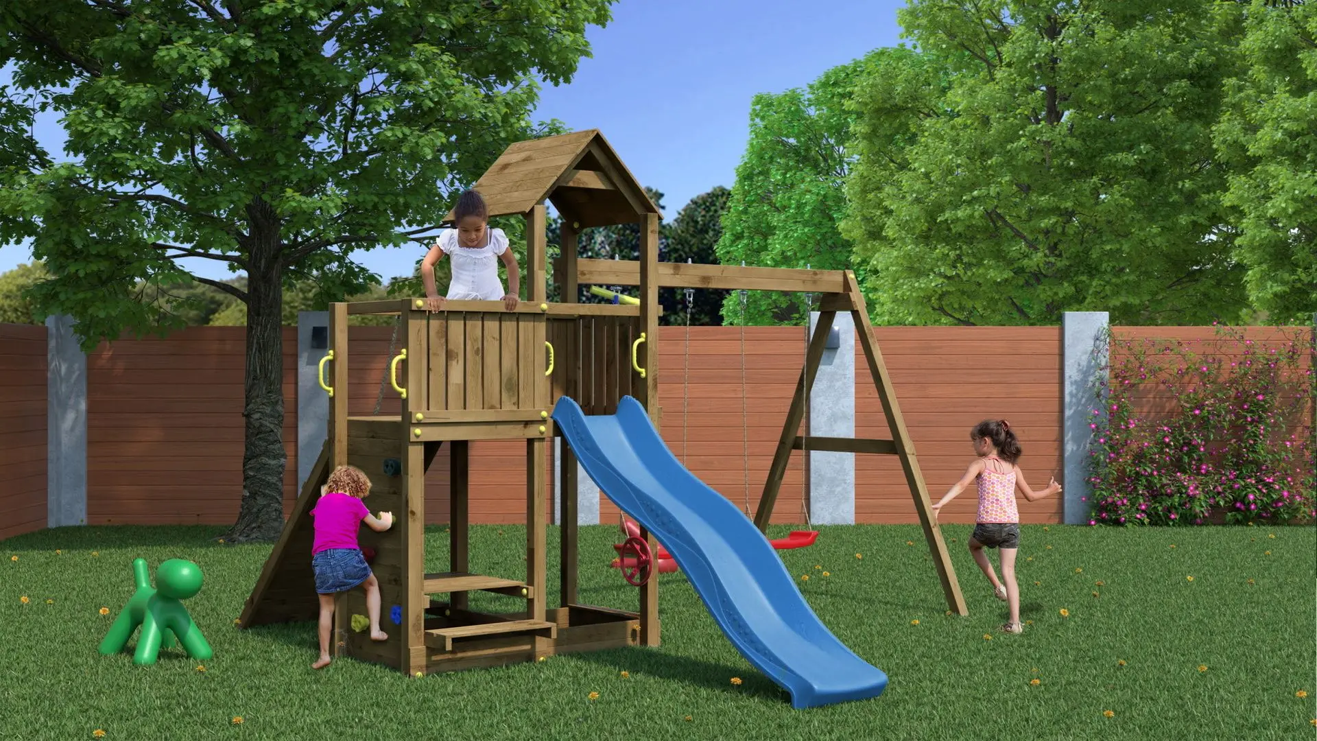 Complex pentru joaca Fungoo Floppi (Brown)