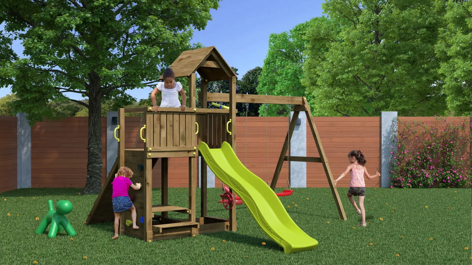 Complex pentru joaca Fungoo Floppi (Brown)