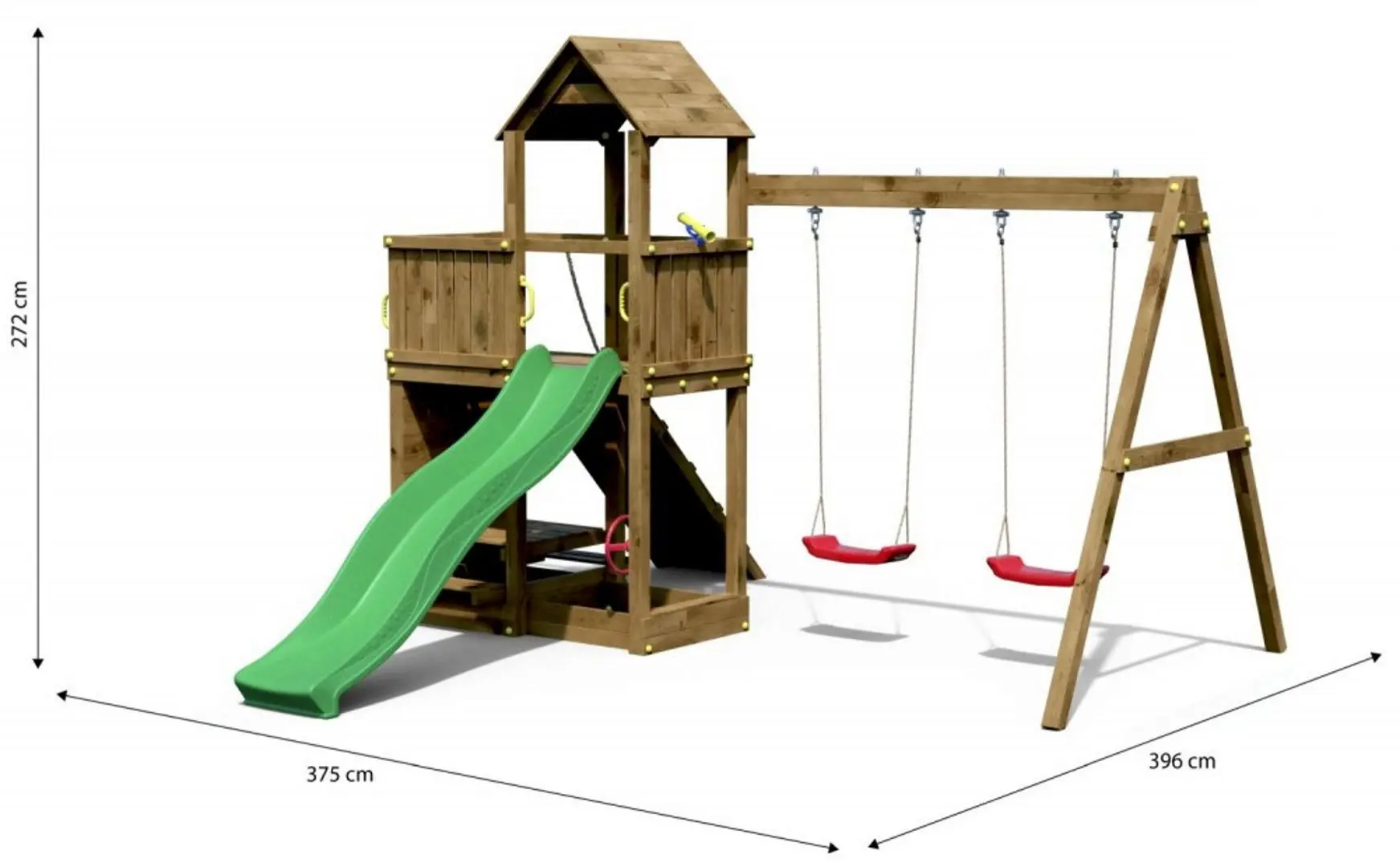 Complex pentru joaca Fungoo Floppi (Brown)