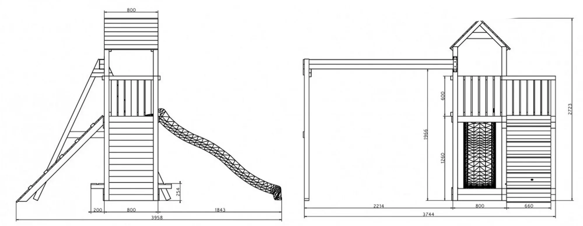 Complex pentru joaca Fungoo Floppi (Grey/White)