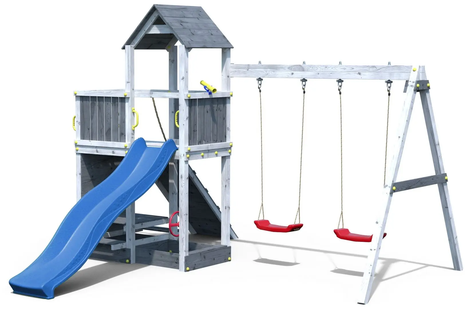 Complex pentru joaca Fungoo Floppi (Grey/White)