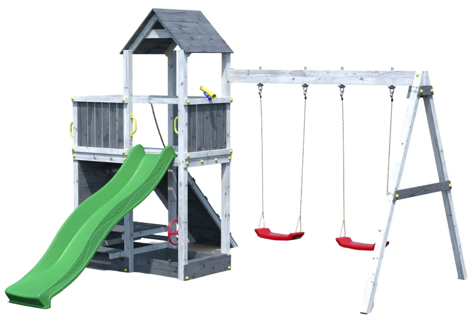 Complex pentru joaca Fungoo Floppi (Grey/White)