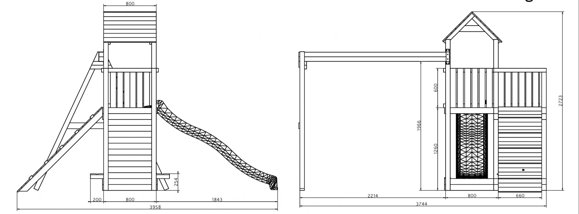 Complex pentru joaca Fungoo Floppi (Wood KDI)