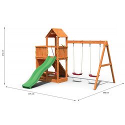 Complex pentru joaca Fungoo Floppi (Wood Teak) Thumb