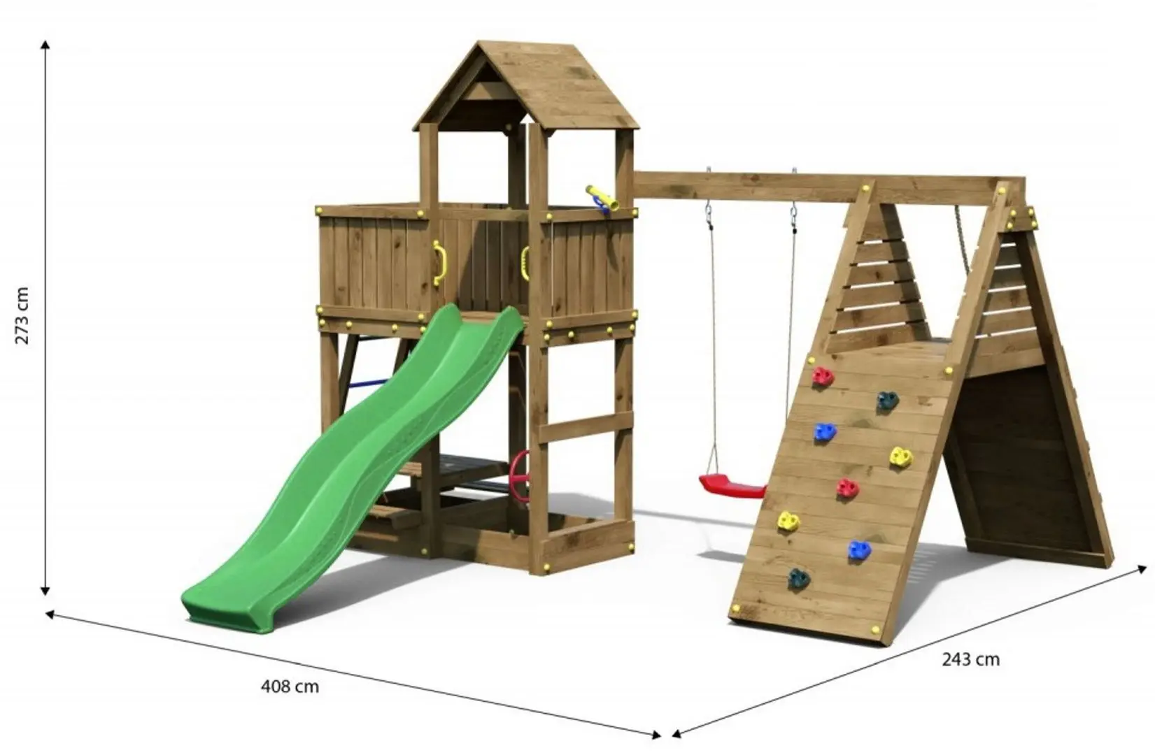 Complex pentru joaca Fungoo Fluppi (Brown)