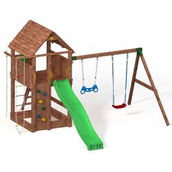 Complex pentru joaca Fungoo Fortress Move+ (Wood Teak) Thumb