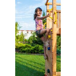 Complex de joaca Fungoo Fortress Tiptop Rainbow (Wood Teak) Thumb