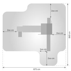 Complex de joaca Fungoo Fortress Tiptop Rainbow (Wood Teak) Thumb