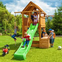 Complex pentru joaca Fungoo Fortress Toybox (Wood Teak) Thumb