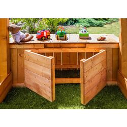 Complex pentru joaca Fungoo Fortress Toybox (Wood Teak) Thumb
