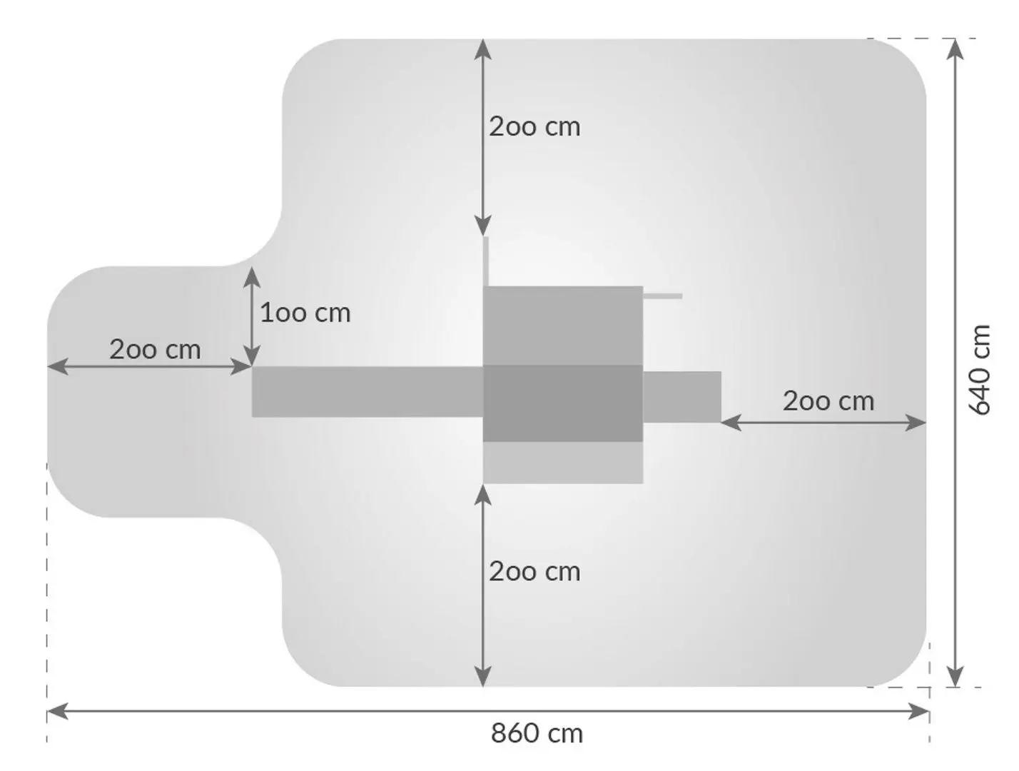 Complex pentru joaca Fungoo Fortress Toybox (Wood Teak)
