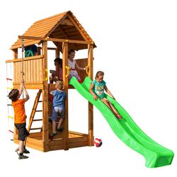 Complex pentru joaca Fungoo Fortress (Wood Teak)