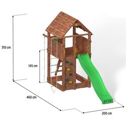 Complex pentru joaca Fungoo Fortress (Wood Teak) Thumb