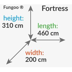 Complex pentru joaca Fungoo Fortress (Wood Teak) Thumb