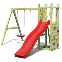 Complex pentru joaca Fungoo Funny 3 With double swing (Wood KDI) Thumb