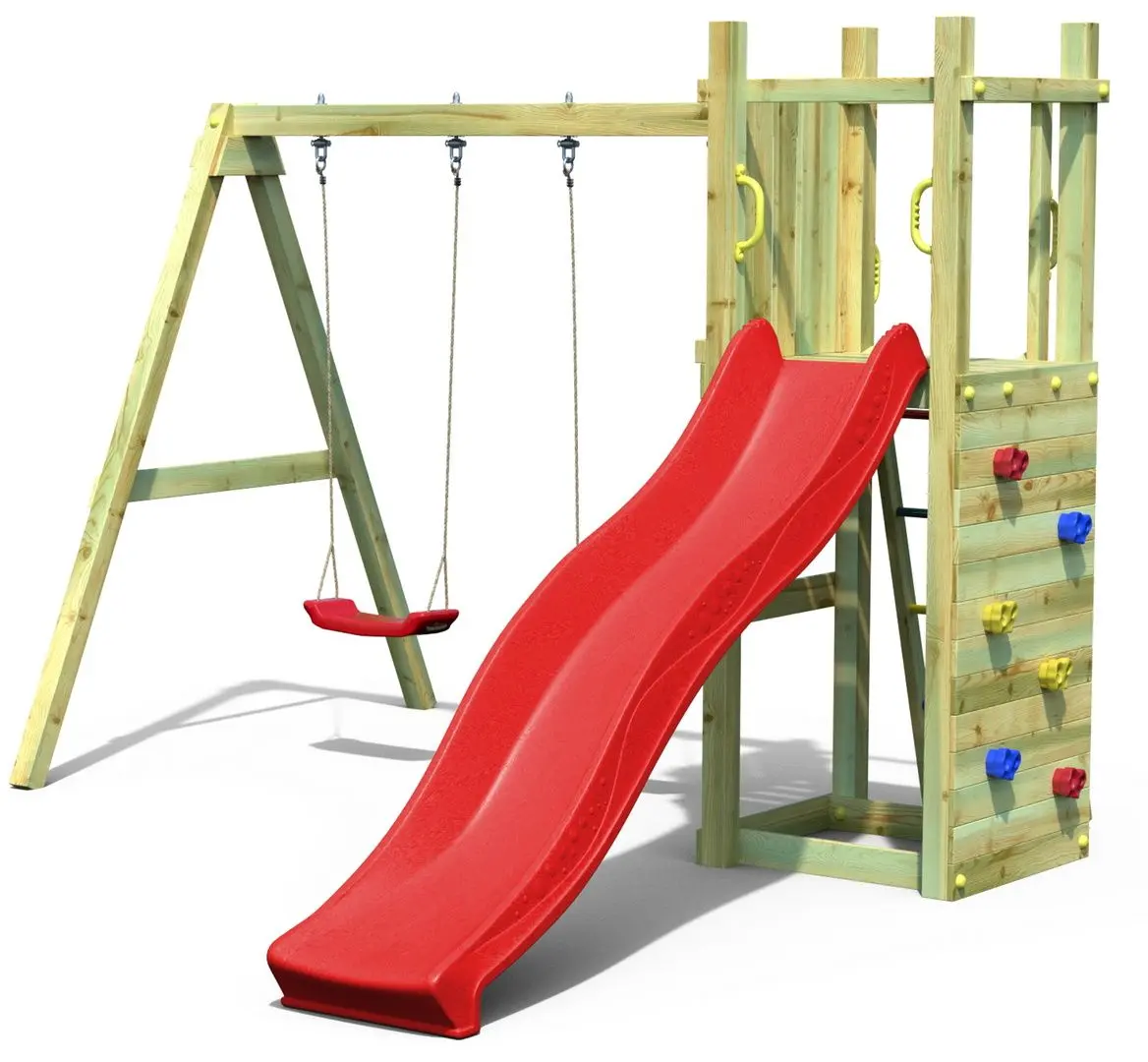 Complex pentru joaca Fungoo Funny 3 With double swing (Wood KDI)