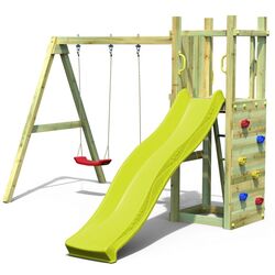Complex pentru joaca Fungoo Funny 3 With double swing (Wood KDI) Thumb