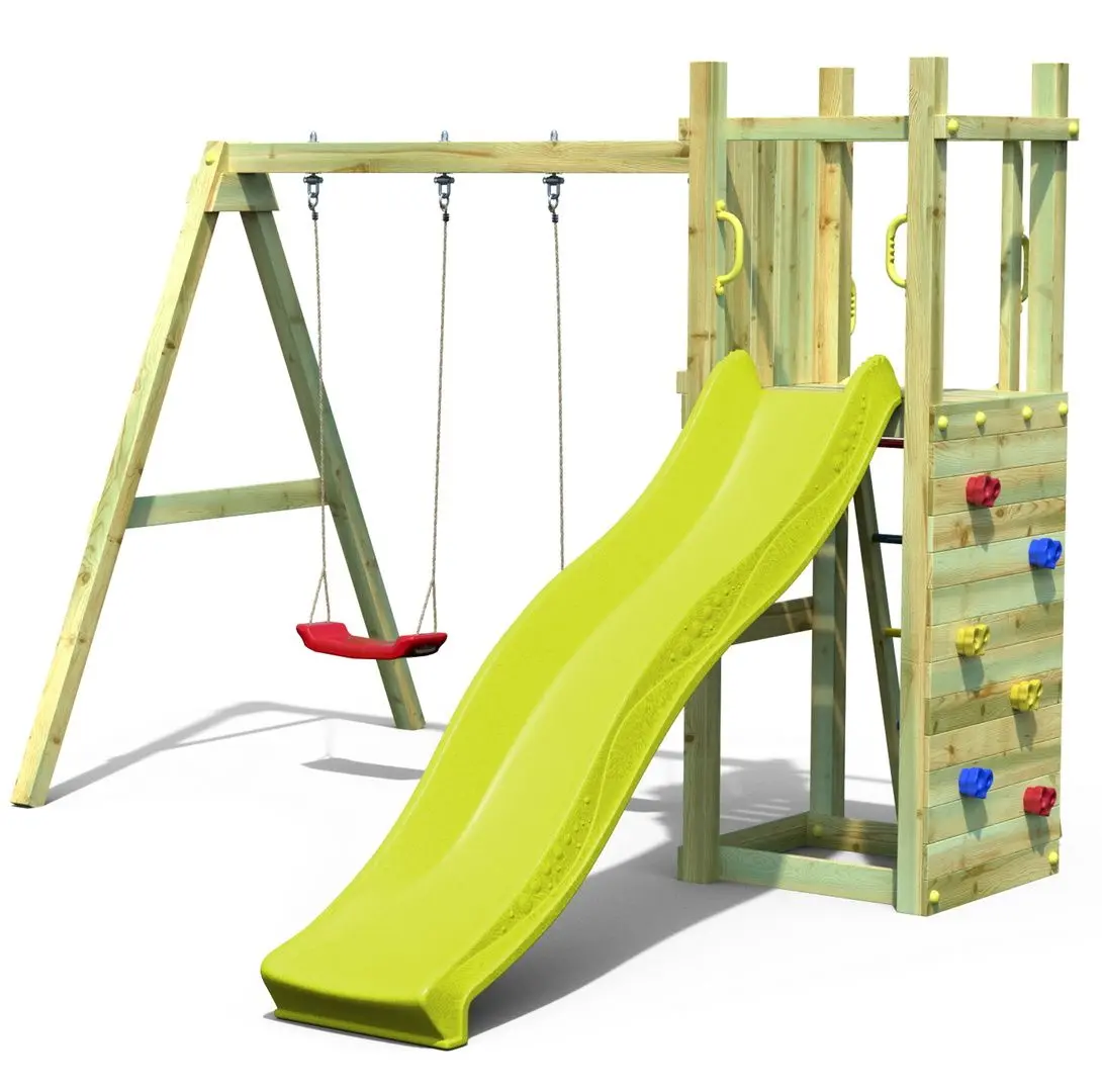 Complex pentru joaca Fungoo Funny 3 With double swing (Wood KDI)