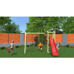 Complex pentru joaca Fungoo Funny 3 With double swing (Wood KDI) Thumb