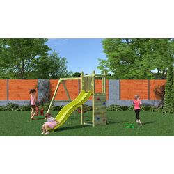 Complex pentru joaca Fungoo Funny 3 With double swing (Wood KDI) Thumb