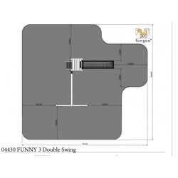 Complex pentru joaca Fungoo Funny 3 With double swing (Wood KDI) Thumb