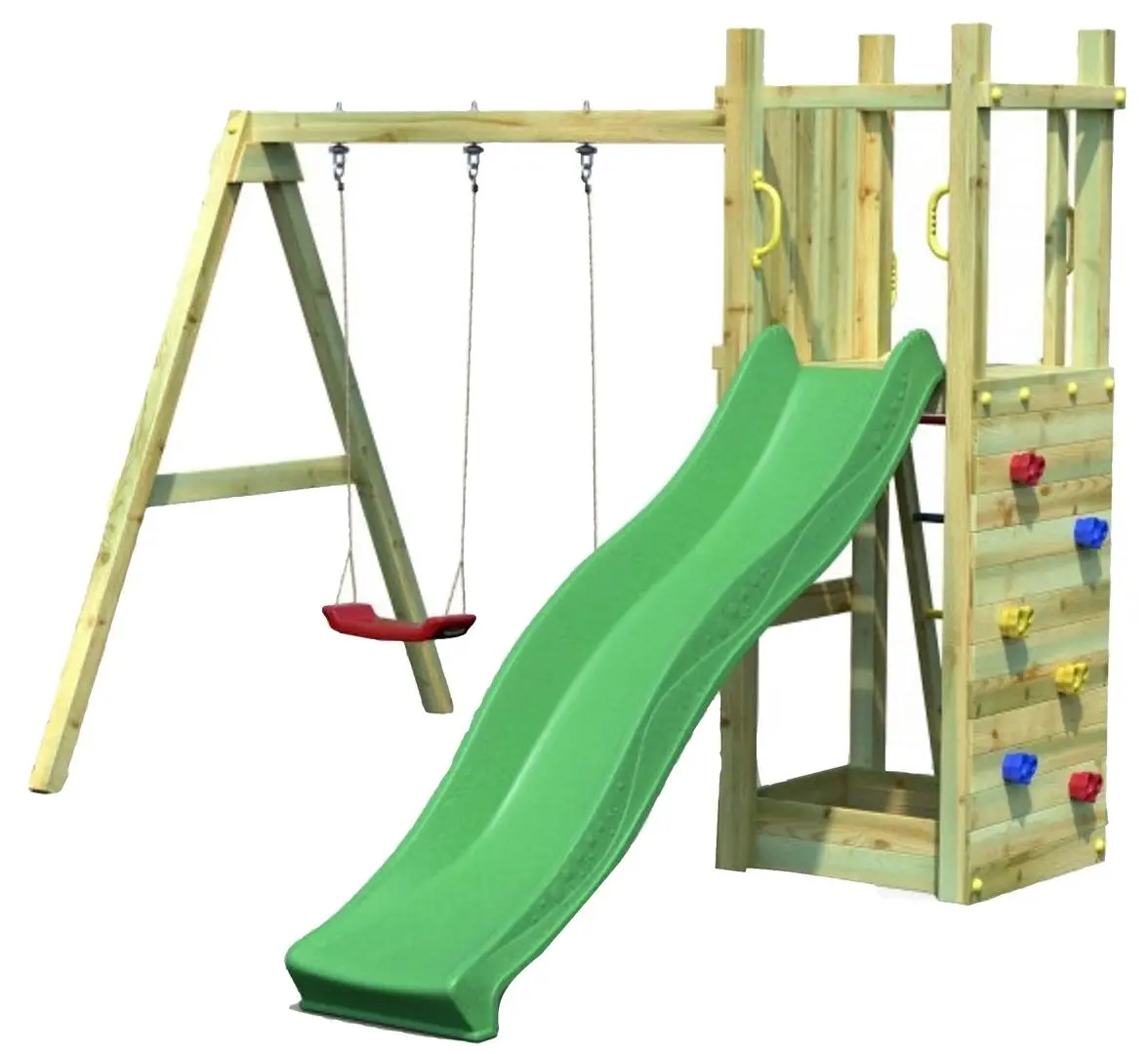 Complex pentru joaca Fungoo Funny 3 With double swing (Wood KDI)
