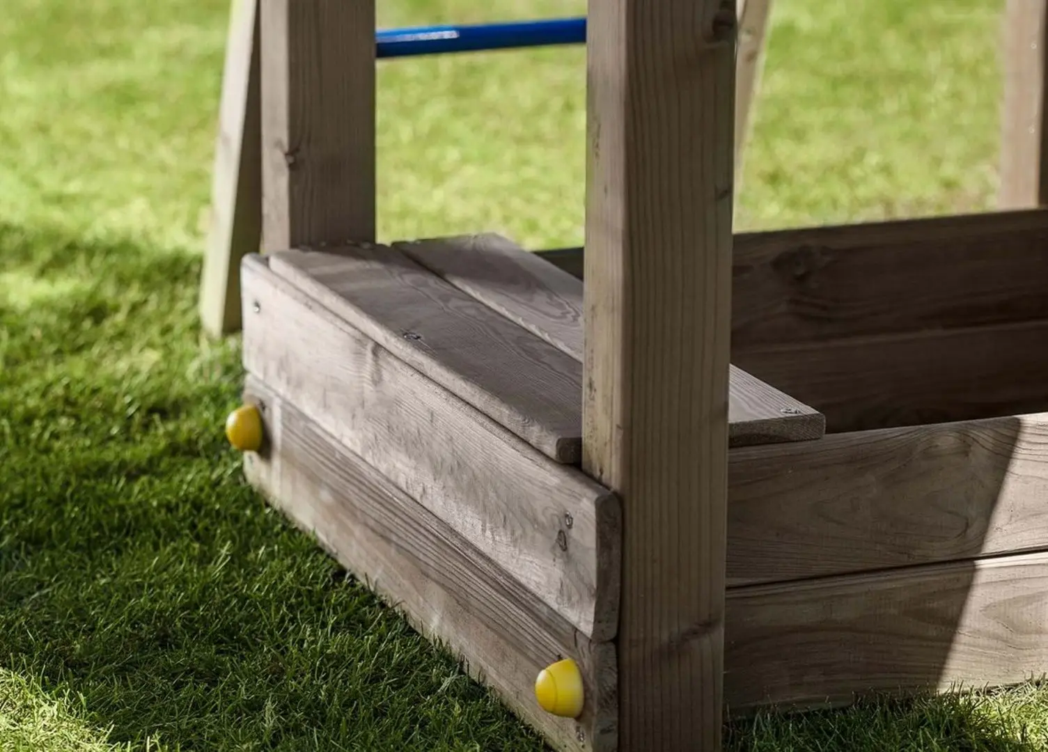 Complex pentru joaca Fungoo Funny 3 With sandbox and 1-seat swing (Wood KDI)