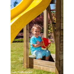 Complex pentru joaca Fungoo Funny 3 With sandbox and 1-seat swing (Wood KDI) Thumb