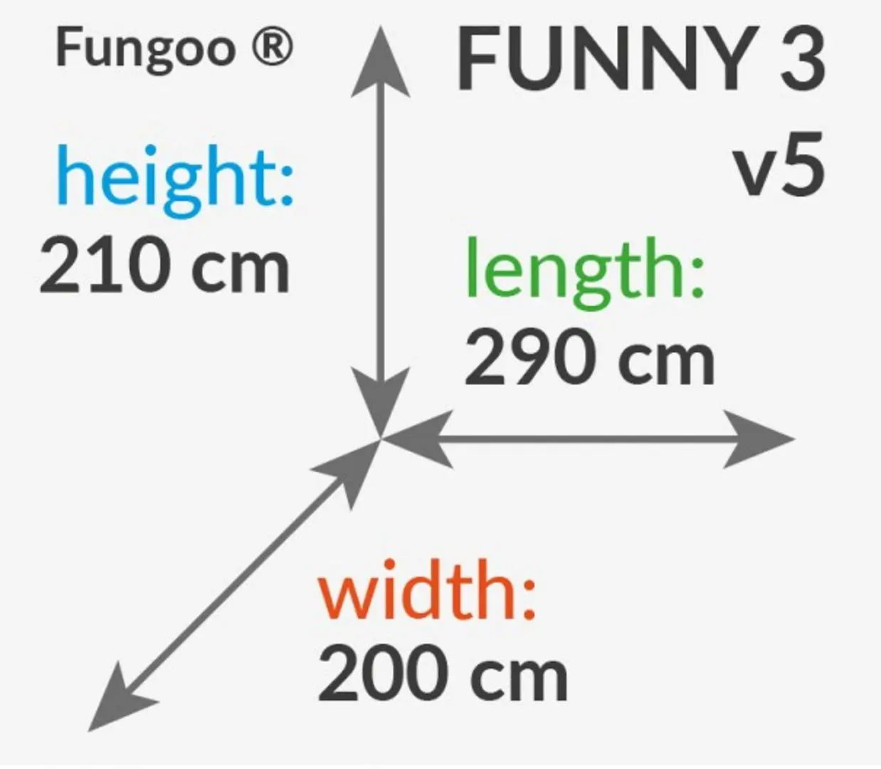 Complex pentru joaca Fungoo Funny 3 With sandbox and 1-seat swing (Wood KDI)