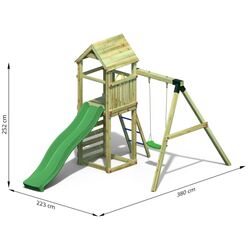 Complex de joaca Fungoo Gaia T1S KDI (Wood) Thumb