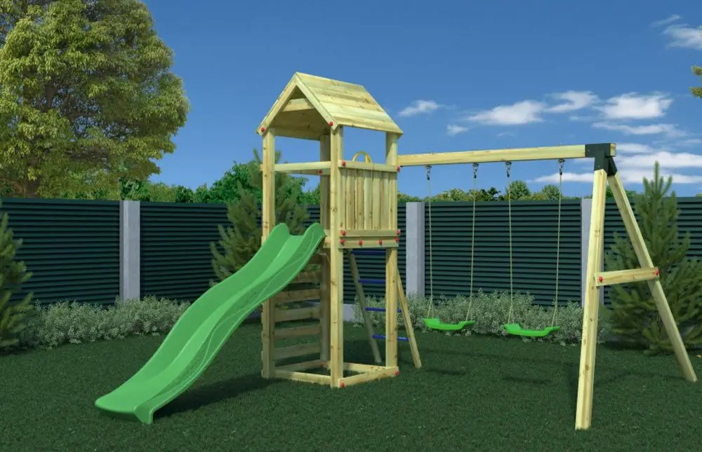 Complex de joaca Fungoo Gaia T2S KDI (Wood)