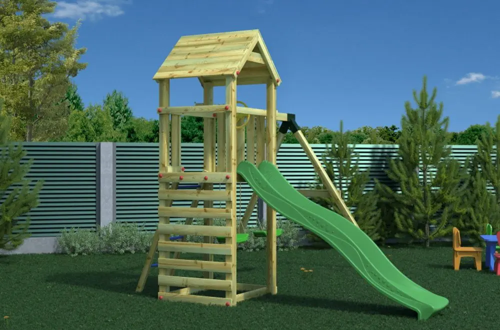 Complex de joaca Fungoo Gaia T2S KDI (Wood)