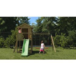 Complex de joaca Fungoo Galaxy L With double swing (Wood KDI) Thumb