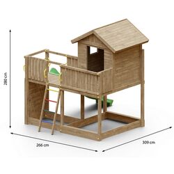 Complex de joaca Fungoo Galaxy L (Wood KDI) Thumb