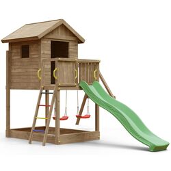 Complex de joaca Fungoo Galaxy S With double swing (Wood KDI) Thumb