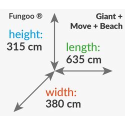 Complex de joaca Fungoo Giant Move + Beach (Wood Teak) Thumb