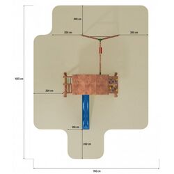 Complex de joaca Fungoo Giant Move + Beach (Wood Teak) Thumb